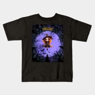 Halloween Witch Kids T-Shirt